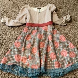 Matilda Jane Little Girls size 8 dress